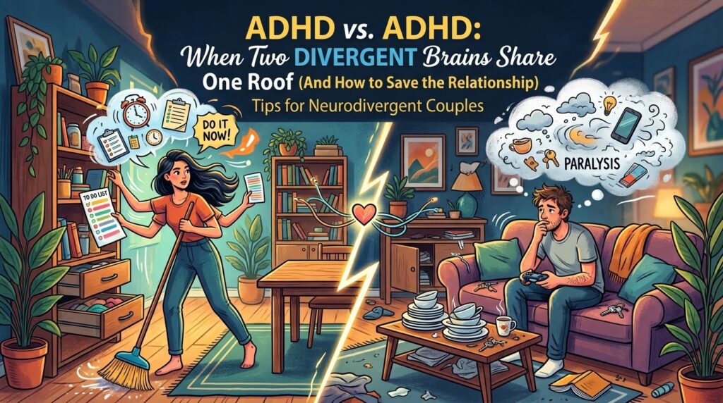 ADHD vs. ADHD: When Two DIVERGENT Brains Share One Roof (And How to Save the Relationship) img 1212